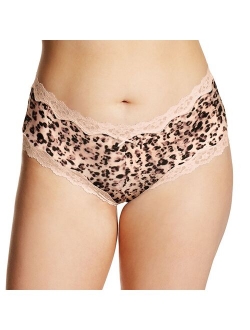 Lace Trimmed Cheeky Hipster Panty 40823