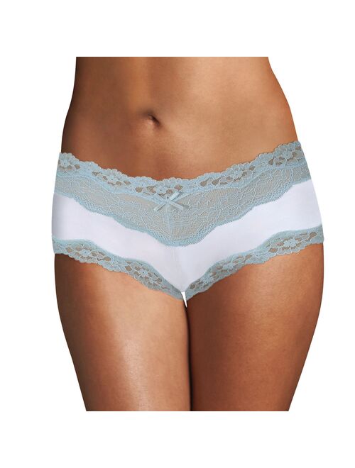 Maidenform ® Lace Trimmed Cheeky Hipster Panty 40823