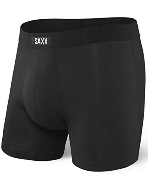 SAXX Underwear Men's Boxer Briefs – UNDERCOVER Men’s Underwear – Boxer Briefs with FLY and Built-In BallPark Pouch Support