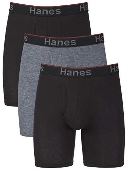 Hanes Men's Comfort Flex Fit Total Support Pouch 3-Pack, Available in Regular and Long Leg