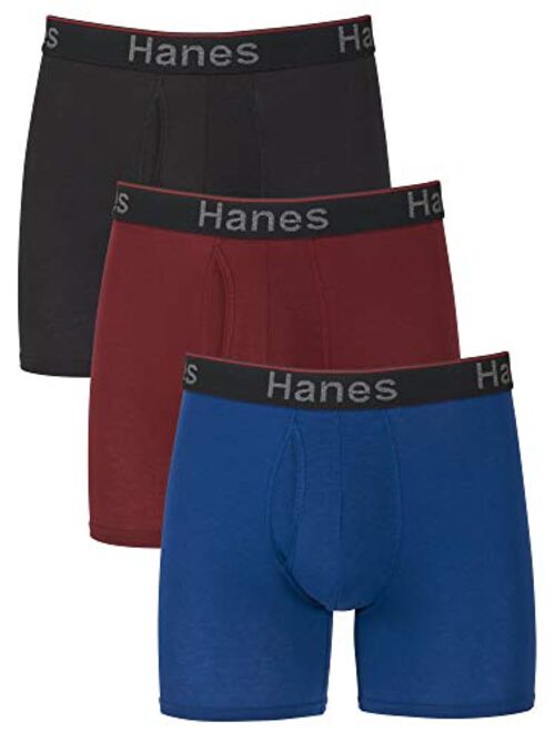 Hanes Men's Comfort Flex Fit Total Support Pouch 3-Pack, Available in Regular and Long Leg