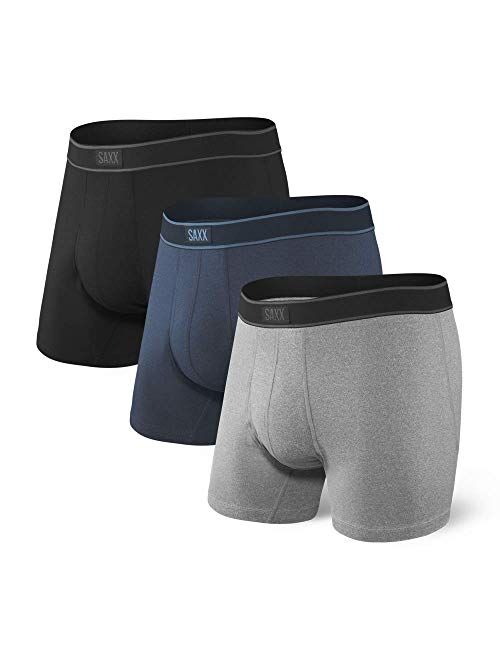 SAXX Men's Underwear - DAYTRIPPER Boxer Briefs with Built-In BallPark Pouch Support – Pack of 3