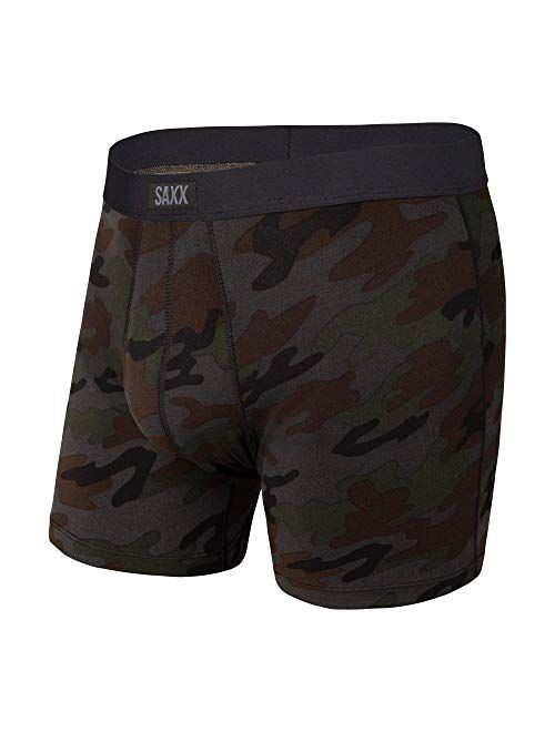 SAXX Underwear Men's Boxer Briefs - DAYTRIPPER Men’s Underwear - Boxer Briefs with Built-In BallPark Pouch Support, Core