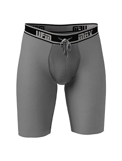 UFM 9” Polyester Boxer Briefs Adj Ball Support Pouch Underwear MAX Support Gen 3.1