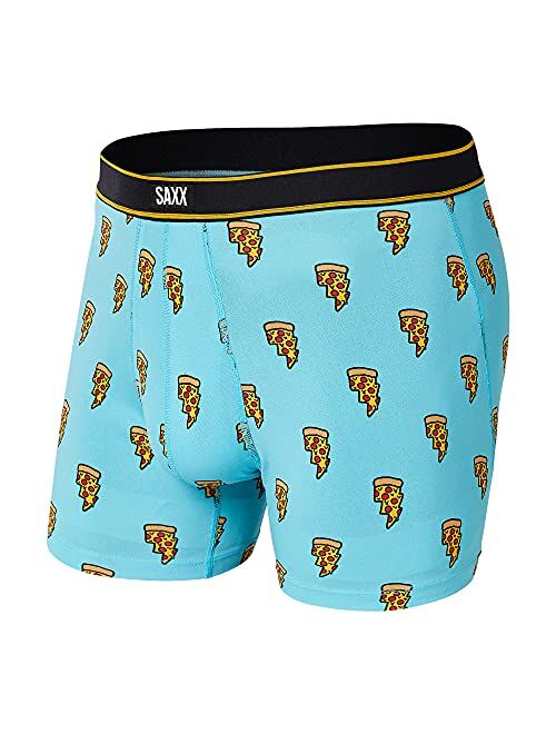 SAXX Underwear Men's Boxer Briefs - DAYTRIPPER Men’s Underwear - Boxer Briefs with Built-In BallPark Pouch Support Underwear