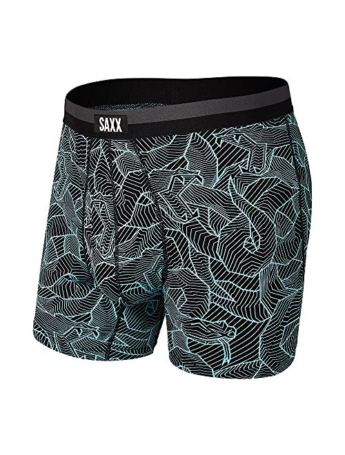 SAXX Men's Underwear – SPORT MESH Boxer Briefs with Built-In BallPark Pouch Support – Workout Underwear for Men