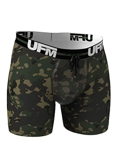 UFM Men’s Polyester Boxer Brief w/Patented Adjustable Support Pouch Regular