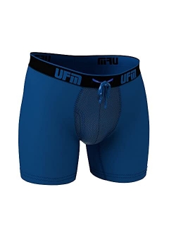 UFM Men’s Polyester Boxer Brief w/Patented Adjustable Support Pouch Regular