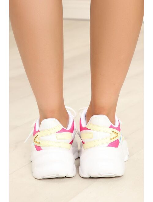 Without Me Sneakers - Pink/combo