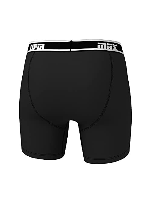 UFM Men’s Bamboo Boxer Brief w/Patented Adjustable Support Pouch MAX Support