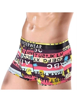 BenU Men's Vibe Boxer Briefs Underwear with Ballpark Pouch Support Sport