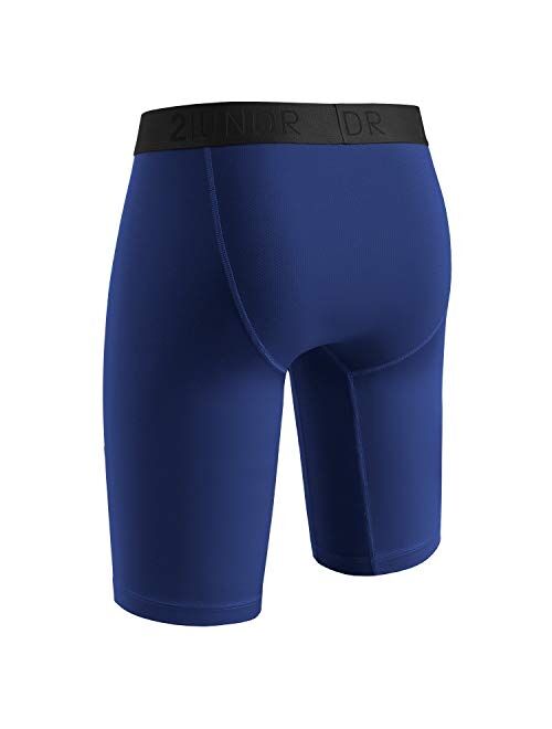 2UNDR Men's Power Shift 9" Ball Supporting Boxer Long Leg Underwear