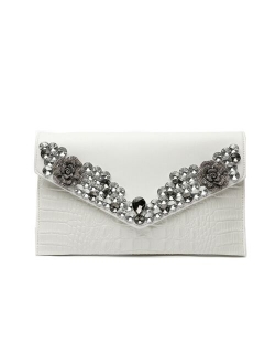 Famous design Fashion handbag women Genuine leather day clutch bag ladies banquet dress bag diamond hand bag ladies dinner bag