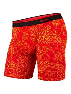 BN3TH Men's Classic Boxer Brief Prints Collection - Breathable Underwear with Three-Dimensional MyPakage Pouch Underwear