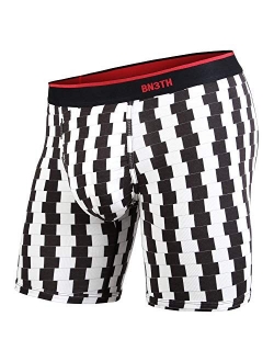 BN3TH Men's Classic Boxer Brief Prints Collection - Breathable Underwear with Three-Dimensional MyPakage Pouch Underwear