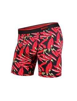 BN3TH Men's Classic Boxer Brief Prints Collection - Breathable Underwear with Three-Dimensional MyPakage Pouch Underwear