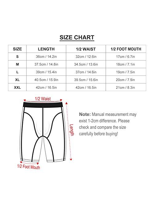 Ri_ck And M_orty Men's Cycling Shorts Supportive Ball Hammock Elastic Boxer Briefs Breathable Riding Shorts Tights Half Pants