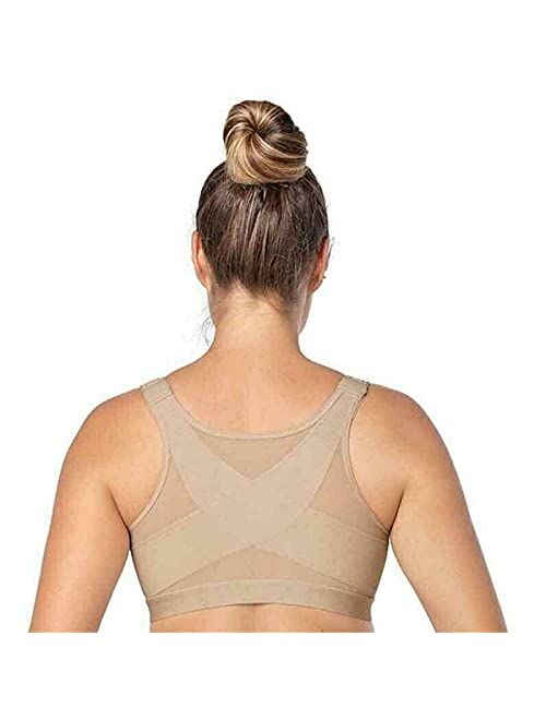 Buy Lelebear Goldies Bra For Seniors Womens Full Coverage Front Closure Wire Free Back Support 