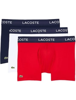 3-Pack Solid with Semi Fancy Belt Underwear Trunks