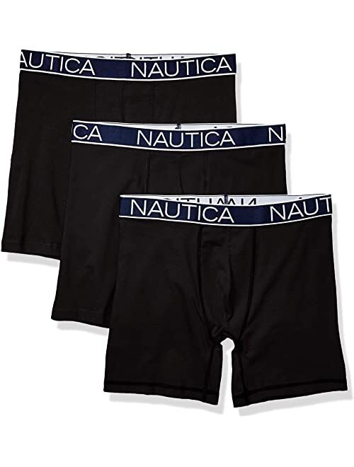 Nautica 3-pack Classic Underwear Cotton Stretch Boxer Brief