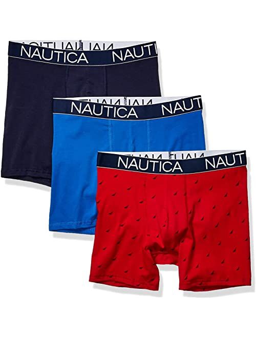 Nautica 3-pack Classic Underwear Cotton Stretch Boxer Brief