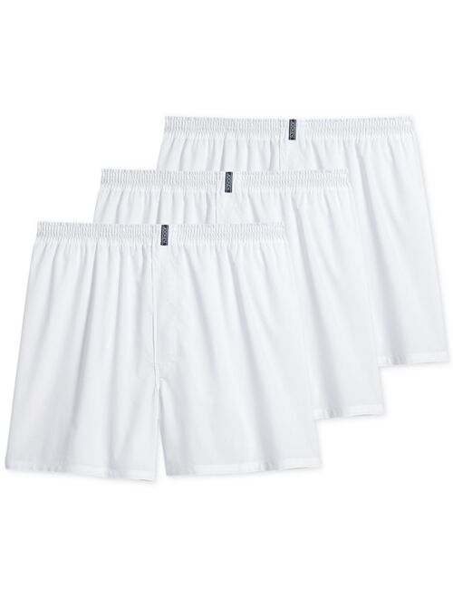 Jockey Men's 3-Pk. Woven Boxers