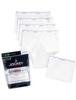 Men's 4-Pack Cotton Full Rise Briefs  1 Bonus Pair