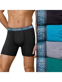 4-pack Sport X-Temp Air Mesh Boxer Briefs