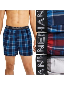 Ultimate ComfortFlex Fit 3-pack Stretch Woven Boxers