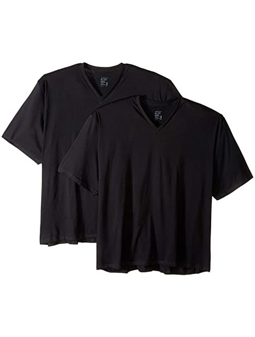 Jockey Big Man Cotton V-Neck 2-Pack