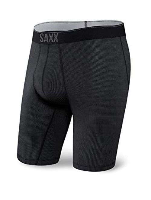 Saxx Quest 2.0 Long Leg BallPark Pouch Support Boxer Fly