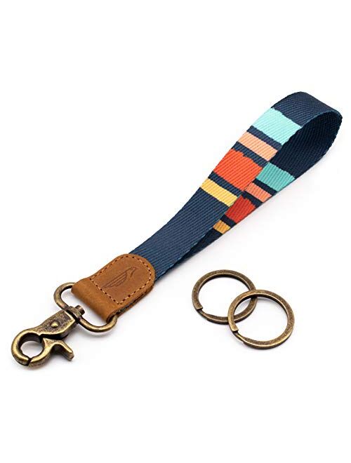 POCKT Lanyard for Keys Wristlet Strap Key Chain Holder for Men and Women - Cool Hand Wrist Lanyards for Keys and Wallets