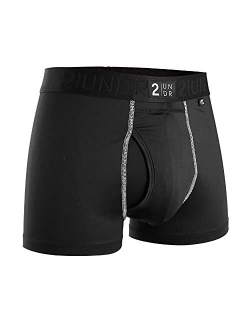 2UNDR Men's Power Shift 3" Ball Supporting Boxer Trunk Underwear