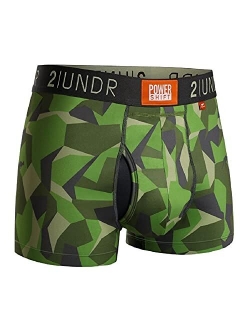 2UNDR Men's Power Shift 3" Ball Supporting Boxer Trunk Underwear