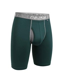 2UNDR Men's Gear Shift Performance 9" Ball Supporting Boxer Long Leg Underwear