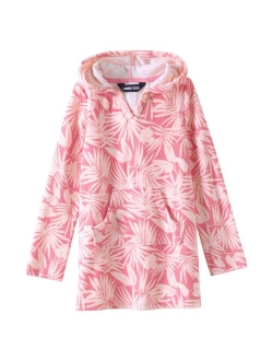 Girls 7-16 Lands' End Hooded Swim Cover-up