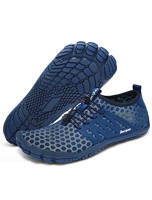 Racqua Water Shoes Quick Dry Barefoot Beach Aqua Sport Swim Surf Pool Hiking Diving Walking for Men Women