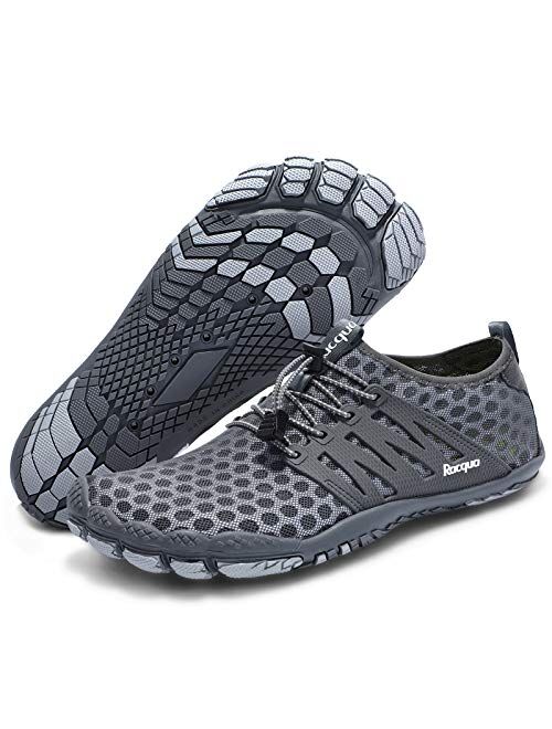 Racqua Water Shoes Quick Dry Barefoot Beach Aqua Sport Swim Surf Pool Hiking Diving Walking for Men Women