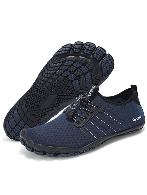 Racqua Water Shoes Quick Dry Barefoot Beach Aqua Sport Swim Surf Pool Hiking Diving Walking for Men Women