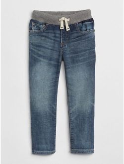 Toddler Pull-On Slim Jeans with Washwell