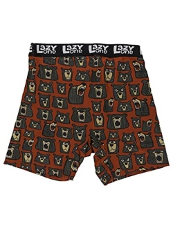 Lazy One Funny Boxer Briefs for Men, Underwear for Men