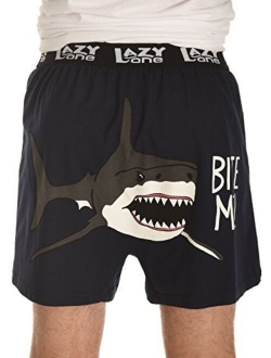 Lazy One Funny Boxers, Novelty Boxer Shorts, Humorous Underwear, Gag Gifts for Men