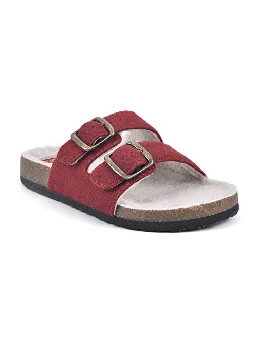 White Mountain Shoes Helga Leather Footbeds Sandal