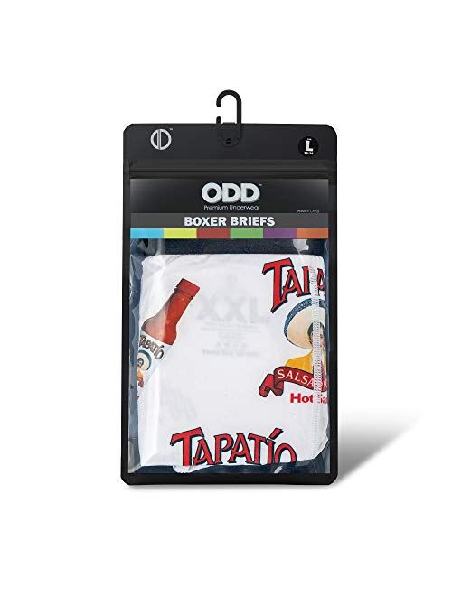 Odd Sox Men's Novelty Underwear Boxer Briefs, Tapatio, Funny Graphic Prints