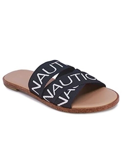 Women's Athletic Slide, Shower Shoe,Beach Sandal, Boat Slide