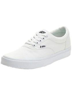 Men's Low-Top Trainers, Canvas Eucalyptus White W71