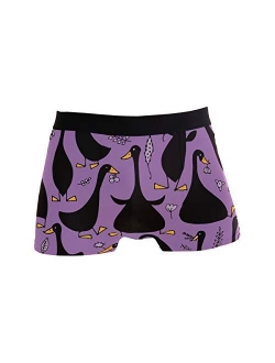 Cartoon Funny Animal Men's Underwear Boxer Briefs Breathable