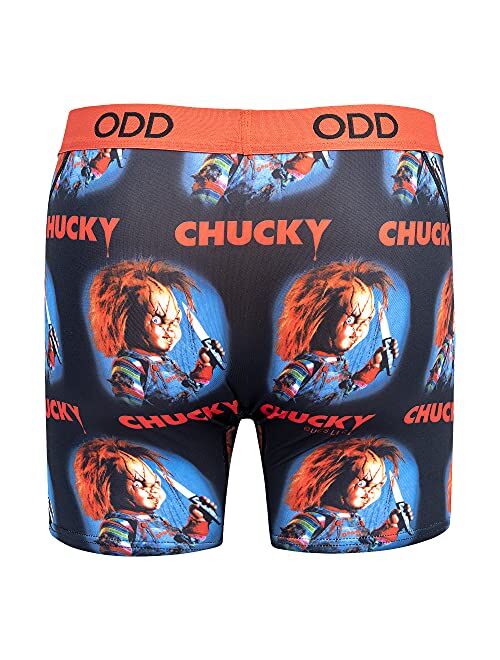 Odd Sox, Chucky Merchandise, Men's Underwear Boxer Brief , Funny Graphic Prints