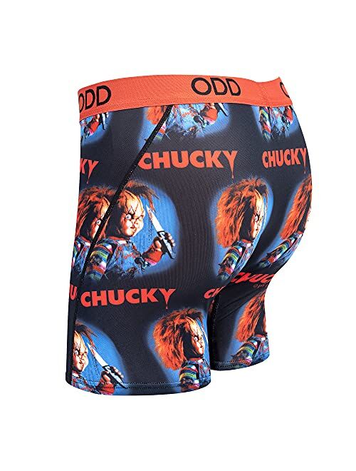 Odd Sox, Chucky Merchandise, Men's Underwear Boxer Brief , Funny Graphic Prints