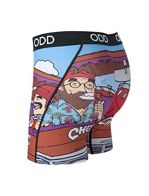 Odd Sox, Cheech and Chong, Men's Funny Underwear Boxer Briefs, Novelty Graphic Prints